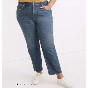 Madewell Plus Classic Straight Jeans 22W